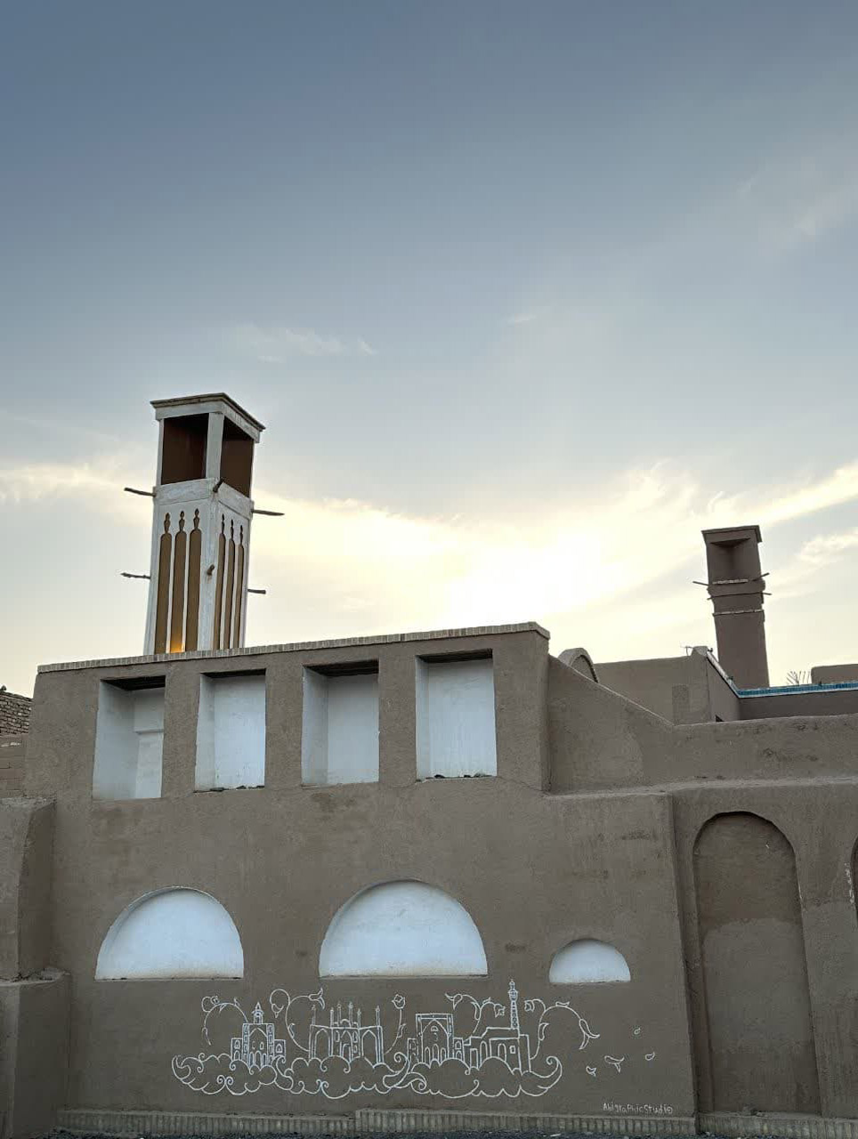 بزرگ‌ترین بادگیر خشتی استان سمنان